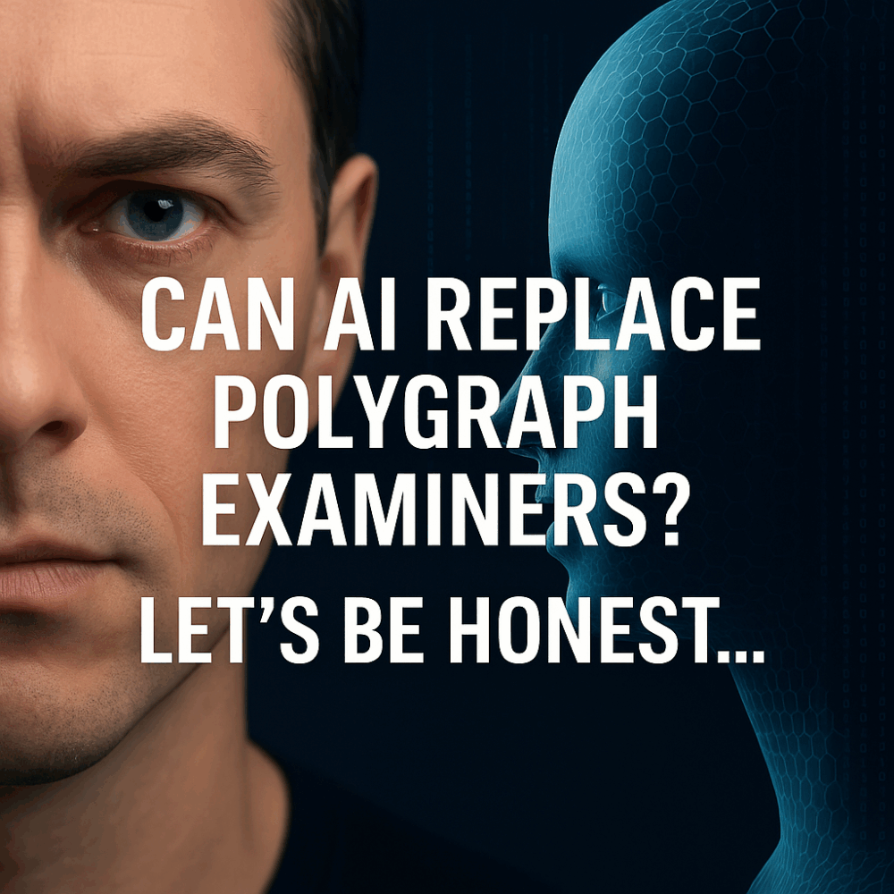 Can AI replace a polygraph examiner — technology versus human expertise in lie detection